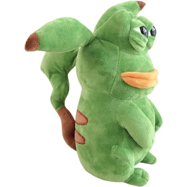 Sleepy Frog Plys Sød legetøj Kreativ Frø Plysdyr Grøn frø Plys - Kram og hyg med blødt stof .9,8' (kun alder 14+)- Perfekt