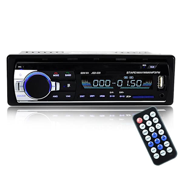 Bluetooth-kompatibel Jsd-520 Bilradio 12V Bilradio Bilstereo