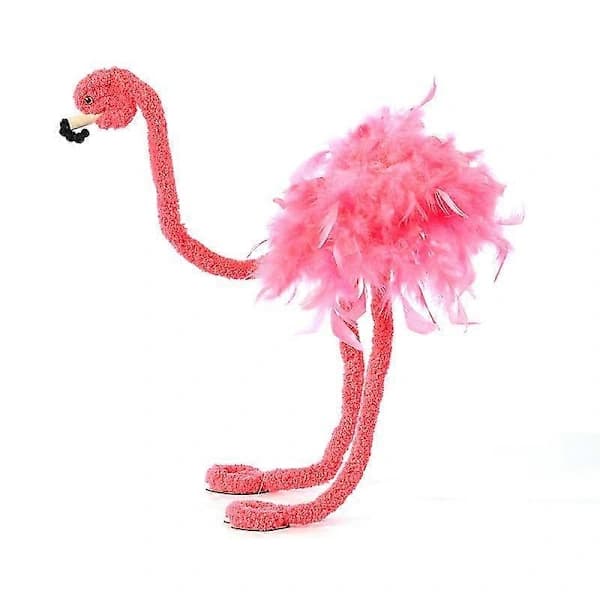 Flamingo Marionettdocka Plyschdjur Interaktiv Docka XiXi