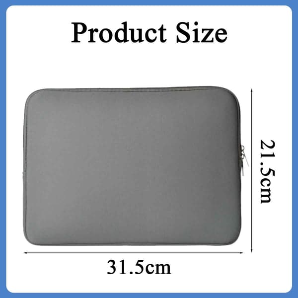 Sponge Material Tablet Protective Case for Apple iPad Pro MacBook Air Pro Sleeve Bag gray gray 12 inches