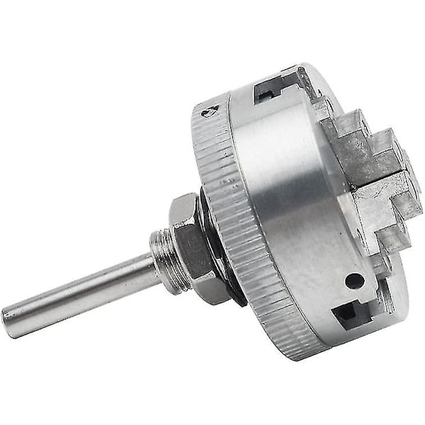 Mini Svarv - Mini-svarv i zinklegering med trebackschuck M12*1 Handborrchuck Mejslar Kopplingsstång Elverktyg