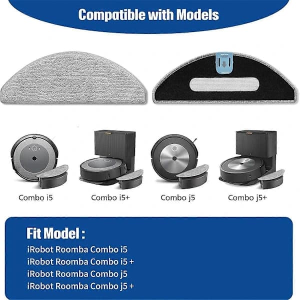 For Combo i5/i5+/j5/j5+, 6 moppekluter + 6 veker