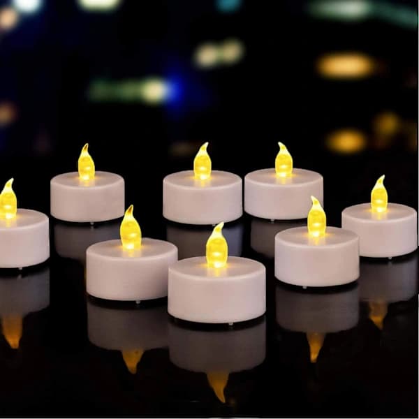 24 stk LED-telys, LED-flammeløse lys, telys