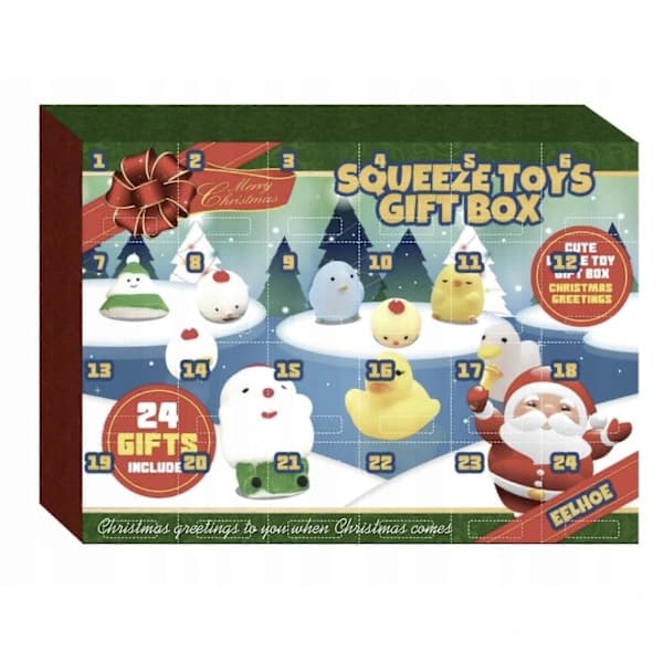Adventskalender Squishy Antistress Jul