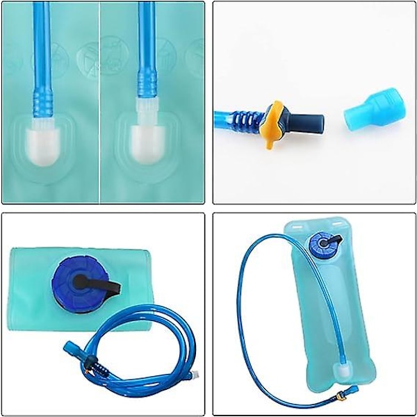 2L Cycling and Hiking Water Bladder, Leak Proof Travel Water Storage Bag, Water Reservoir with Insulated Tube