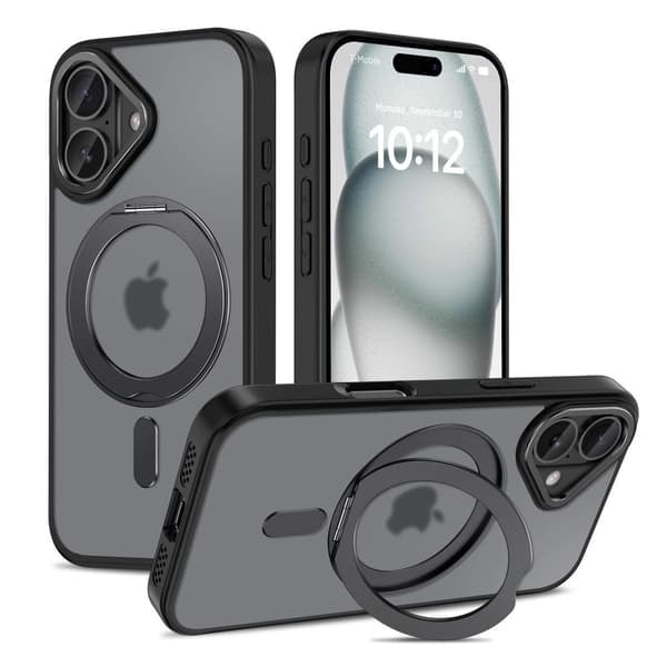 TS-Tech-Protect Bakdeksel med MagSafe og stativ til iPhone 16 Case
