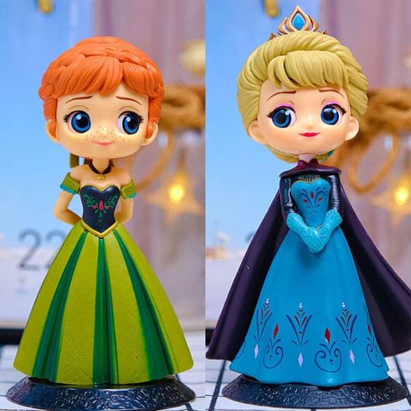 Prinsesse samlerobjekt desktop små ornamenter børnelegetøj dukker gaver