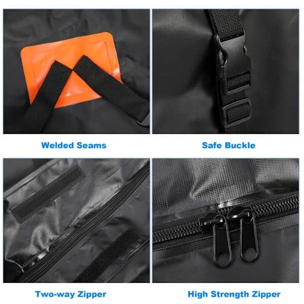 Vattentät Takbox för Bil, Stor Kapacitet Softshell Lastbärare [JUN]
