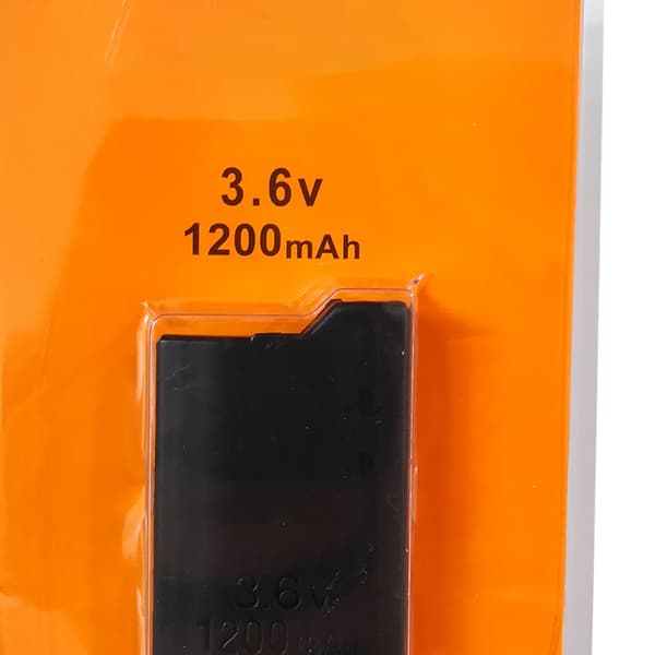 PSP Battery 1200mAh Lithium-ion Replacement Accessory for PSP Console 3.6V