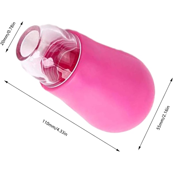 Ägguleseparator i silikon, bärbar äggule- och vitseparering, separerar äggulor från äggvitor för kök, hotell eller hemmabruk, 5-pack