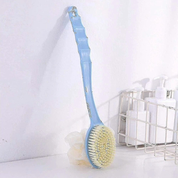 Dusjbørste med børste og loofah