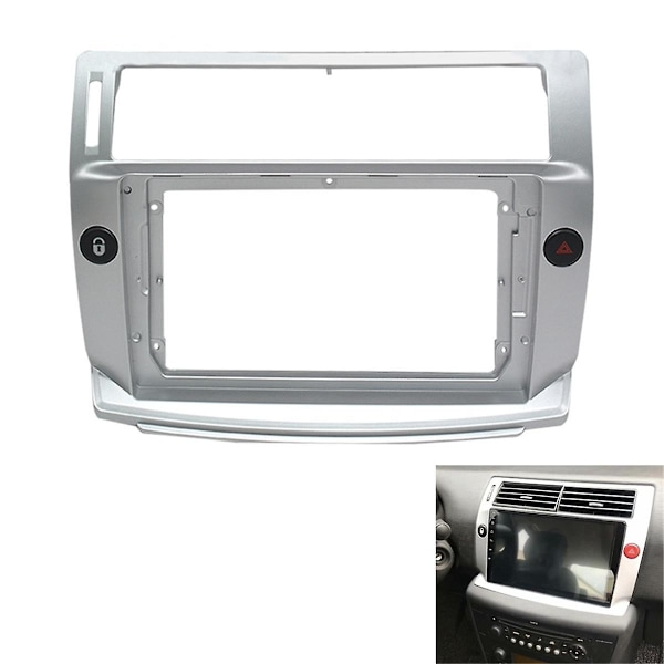 TS-9 Tommers Bil Fascia Radio Panel DVD Panel Dash Kit Installasjonsadapter Konsollramme For C4 C-triomphe C-