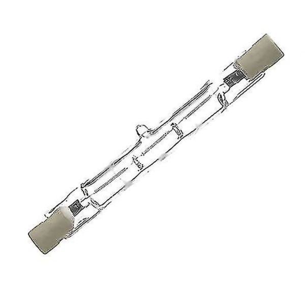 5 stk. Dimbare R7s 118mm 300W Halogen Pærelampe AC 220-240V 3100lm Lineær Halogen Flomlys for Landskapsbelysning, Sikkerhet, Gatebelysning