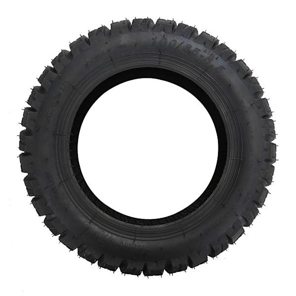 TS-11 Tommer 100/65-6.5 Elektrisk Scooter Vakuum Hjul Dæk Slangeløst Dæk Til Dualtron Dt Bredere Off-road T