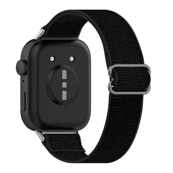 TS-Elastinen nylonranneke Huawei Fit 3 -kelloon - Musta