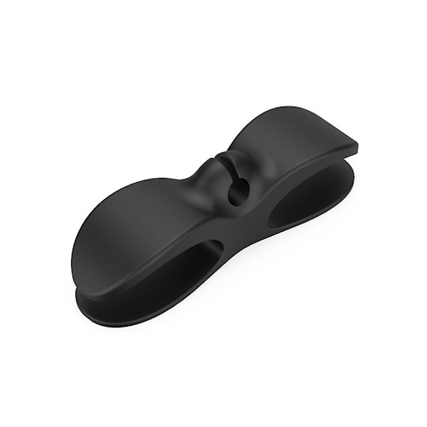TS-10 stk. Kjøkkenapparat Ledningsvinder Universal Selvklebende Strømledning Organizer For Apparat Ledning Svart