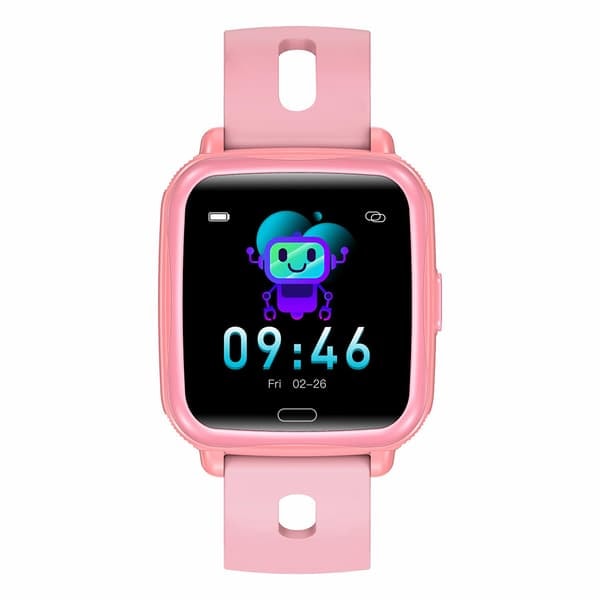 TS-Denver SWK-110MK2 Smartwatch for Kids with Heart Rate and Blood Pressure Sensor - Pink