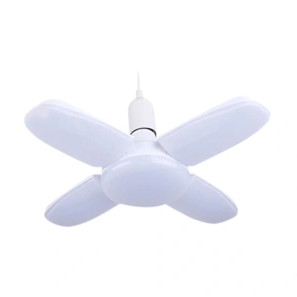 E27 LED Garagelampe Foldbar LED Lampe til Veranda Lager Køkken