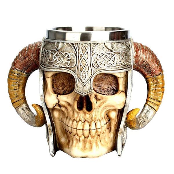 TS-Viking Dødningehoved Kaffekrus
