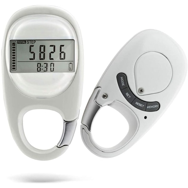 Skritteller Kalorikalkulator med belteklips Calorie Fitness