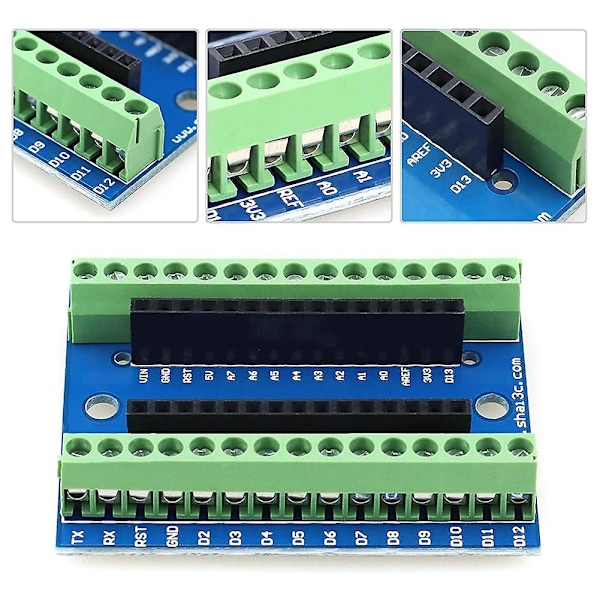 TS-I/O Expansionskort Expansionskort Terminaladapter För Nano
