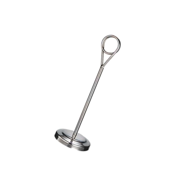 1/2/3/5 Rustfritt Bordsnummerholder Skiltstativ Fotostativ Silvery 20cm Silvery 20cm 2Set