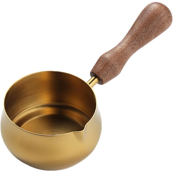 Espresso-ekstraktionskop, stålkåpe med håndtag, doseringskop til kaffe og mælk, rustfrie espressokopper