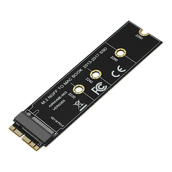 TS-M.2 Nvme Ssd Konverter Adapterkort För Pro Retina 2013-2017 Nvme/ahci Ssd Kit För A1465 A1466 A1398
