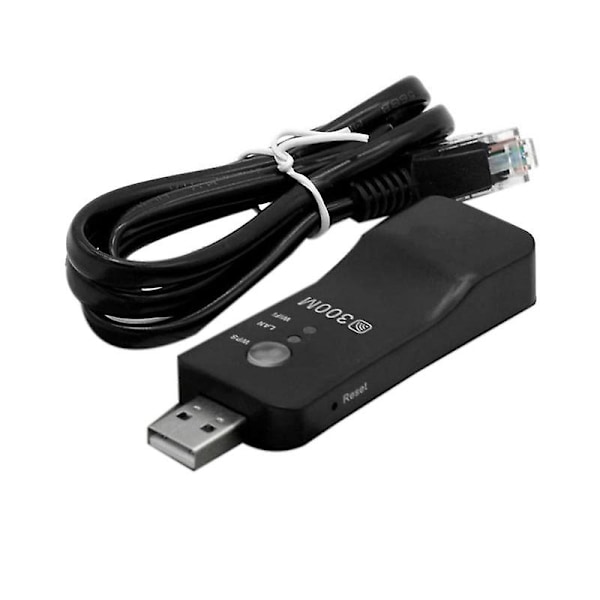 TS-Usb Tv Wifi Dongle -sovitin 300mbps Universaali Langaton Vastaanotin Rj45 Wps Lg Smart Tv