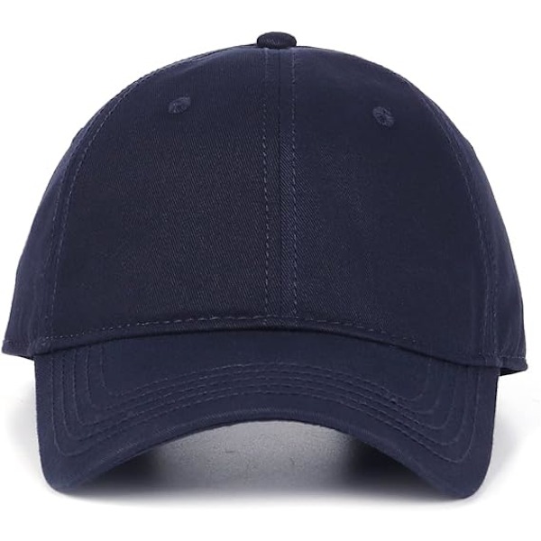 Baseballcaps, justerbar caps for stort hode, overdimensjonert golfcaps med lav profil