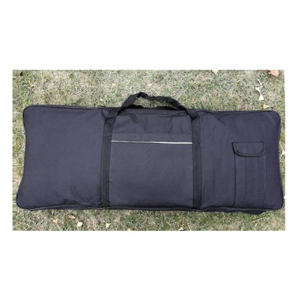 Bærbar 61 Tangenters Elektronisk Piano Keyboard Gig Bag Bæreveske Case 600d Case - Perfekt