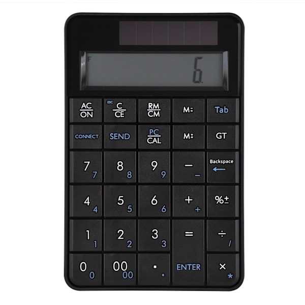 Mini 2.4G USB Langaton 2-in-1 29-näppäiminen Numeronäppäimistö Näppäimistö ja Laskin LCD-näytöllä