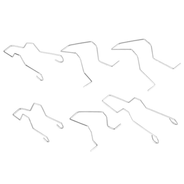 6 stk frontlys nærlys frontlys lampeholder fjærklemme for H1 H4 H7