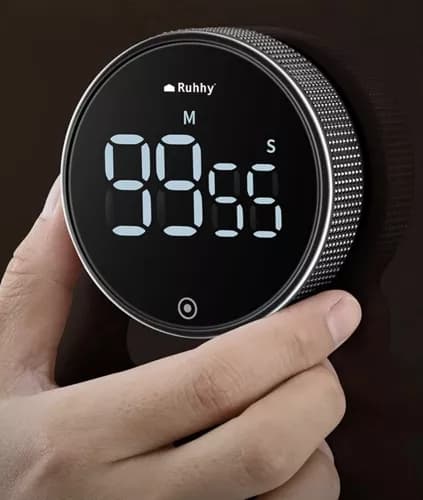 Digital Timer med Magnet & LCD-skjerm - Kjøkkentimer 96