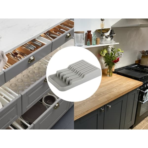 Knivhållare Insats / Knivställ / Knivförvaring - Insats för Kökslåda