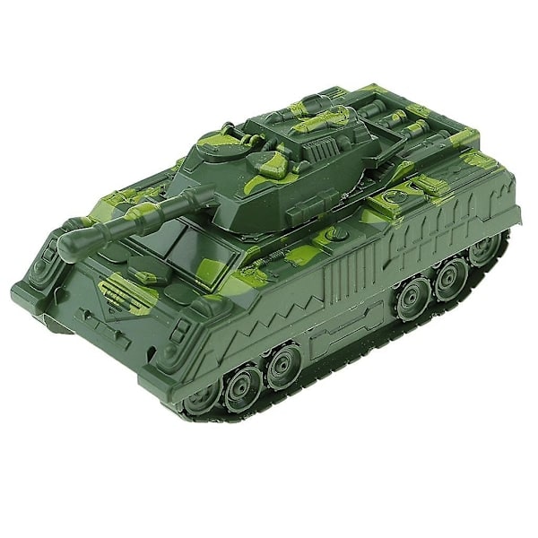 5 Stykker Militær Tank Model 12cm til Sandbord Panser Dekoration Legetøj til Børn - Perfekt