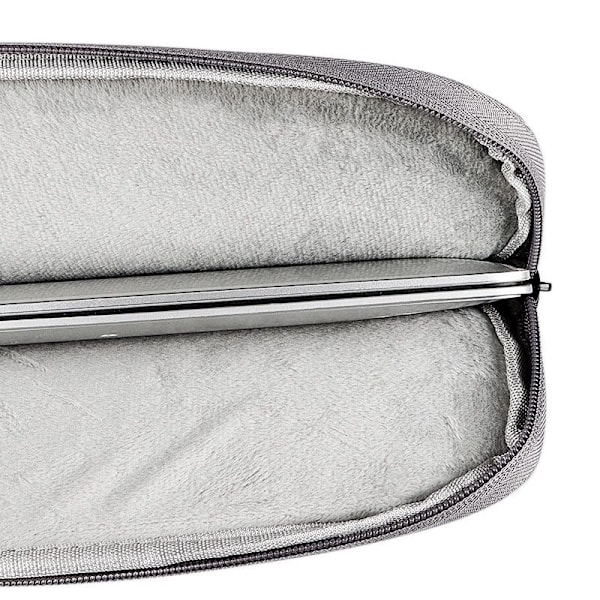 Laptopväska datorfodral/fodral till bärbar dator ljusgrå