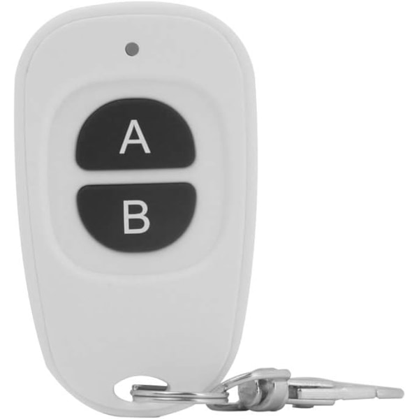 2-knaps RF trådløs repeater sender fjernbetjening 433MHz op til 30-50m afstand til elektrisk garageport 1 stk