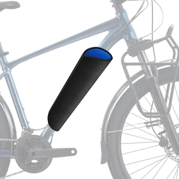 E-cykel batteridæksel Isoleret beskyttelsesærme til elcykler Universal pasform 54 x 38 cm Blå Sort