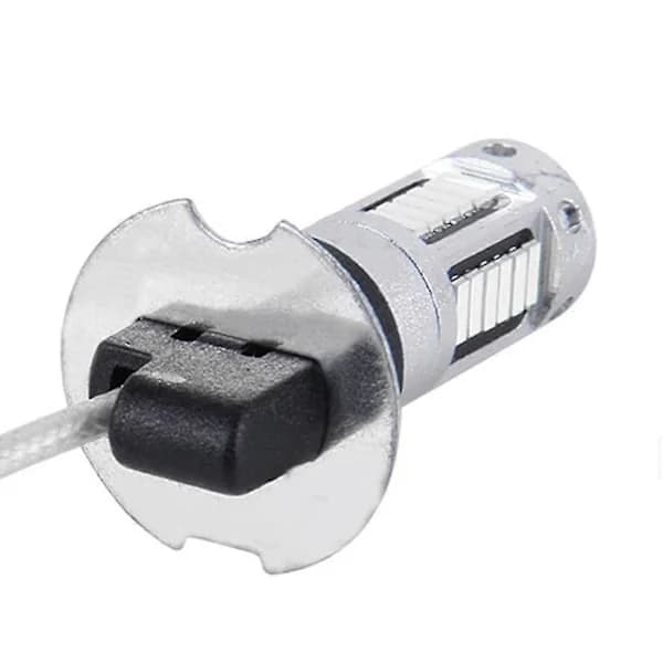 2 st H3 10W 30 SMD-4014 LED dimljus för bil, DC 12V Blått ljus Blue Light Blue Light