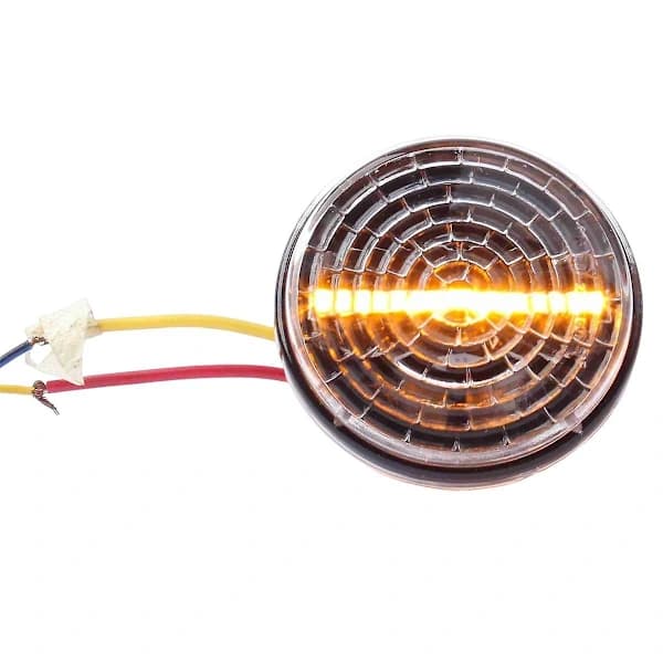 Bilsida LED-indikatorlampe Sidemarkeringsblinklys til MX-5 NA 1989-1998 Transparent A