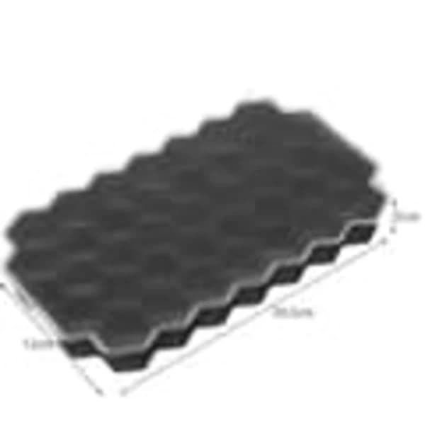 Isform - Isterningeform med låg / Isbakke - 37 isterninger
