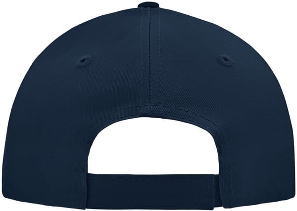 5-panels marineblå baseballcaps