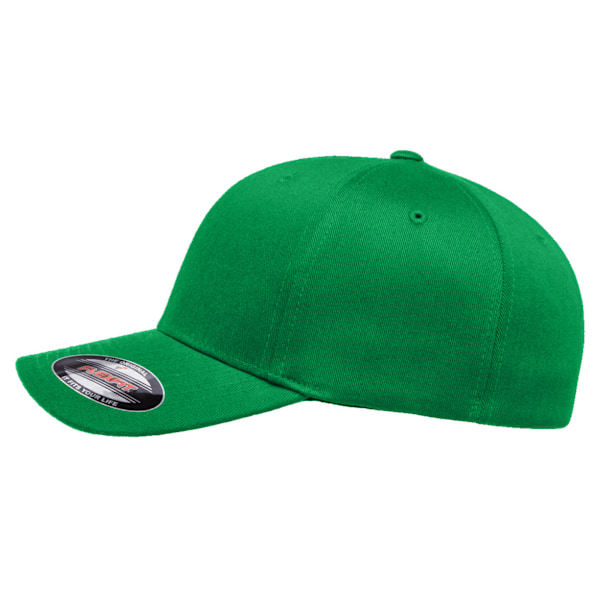 Yupoong Flexfit Fitted Baseball Cap (2-pack) LXL Pippurivihreä Pepper Green LXL