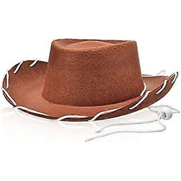 Brun cowboyhatt-dräkt för barn i Woody-stil