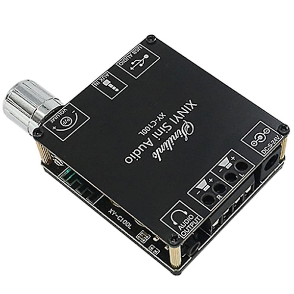TS-Xy-c100l Hifi 100wx2 Bluetooth 5.0 Digital Stereo Forstærker Board Aux Usb Amp Amplificador Hjemmet