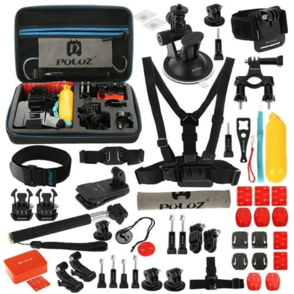 TS-53i1 Ultimata GoPro tillbehörskitet som har allt