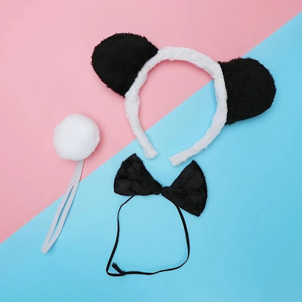 3 stk morsomme panda-håndtak