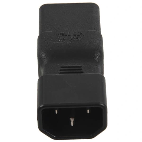 PDU UPS IEC Uros C14 - Naaras C19 -sovitin IEC C19 - C14 -liitin