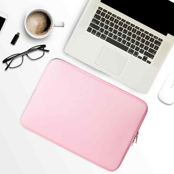 Sponge Material Tablet Protective Case for Apple iPad Pro MacBook Air Pro Sleeve Bag Pink pink 15 inches